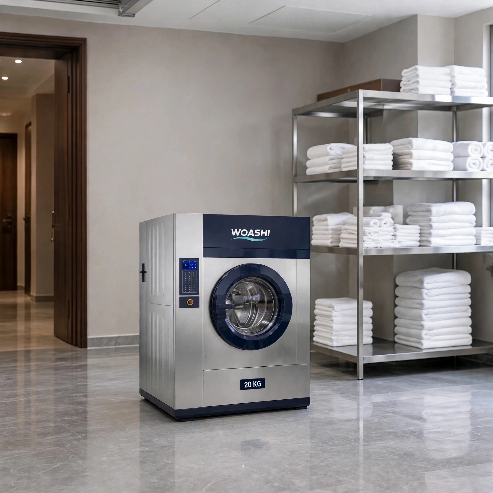 máy giặt công nghiệp 20kg WOASHI máy giặt công nghiệp 20kg WOASHI