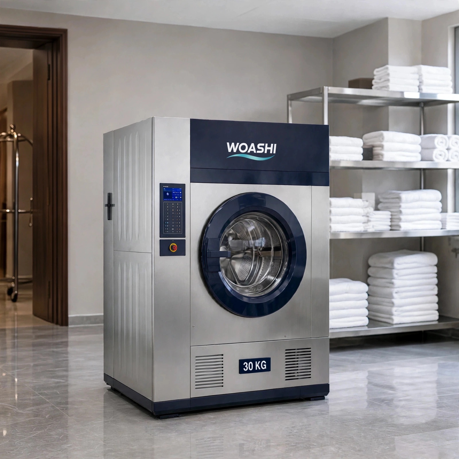 máy giặt công nghiệp 30kg WOASHI