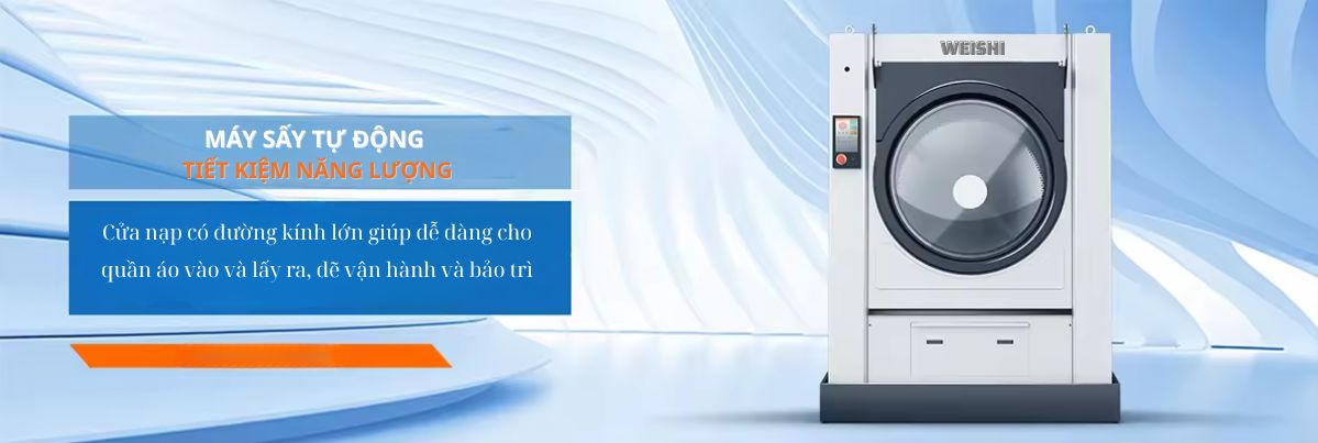Máy sấy công nghiệp Weishi tự động tiết kiệm năng lượng