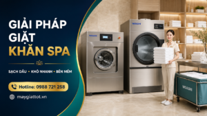 Giải pháp giặt khăn spa WOASHI