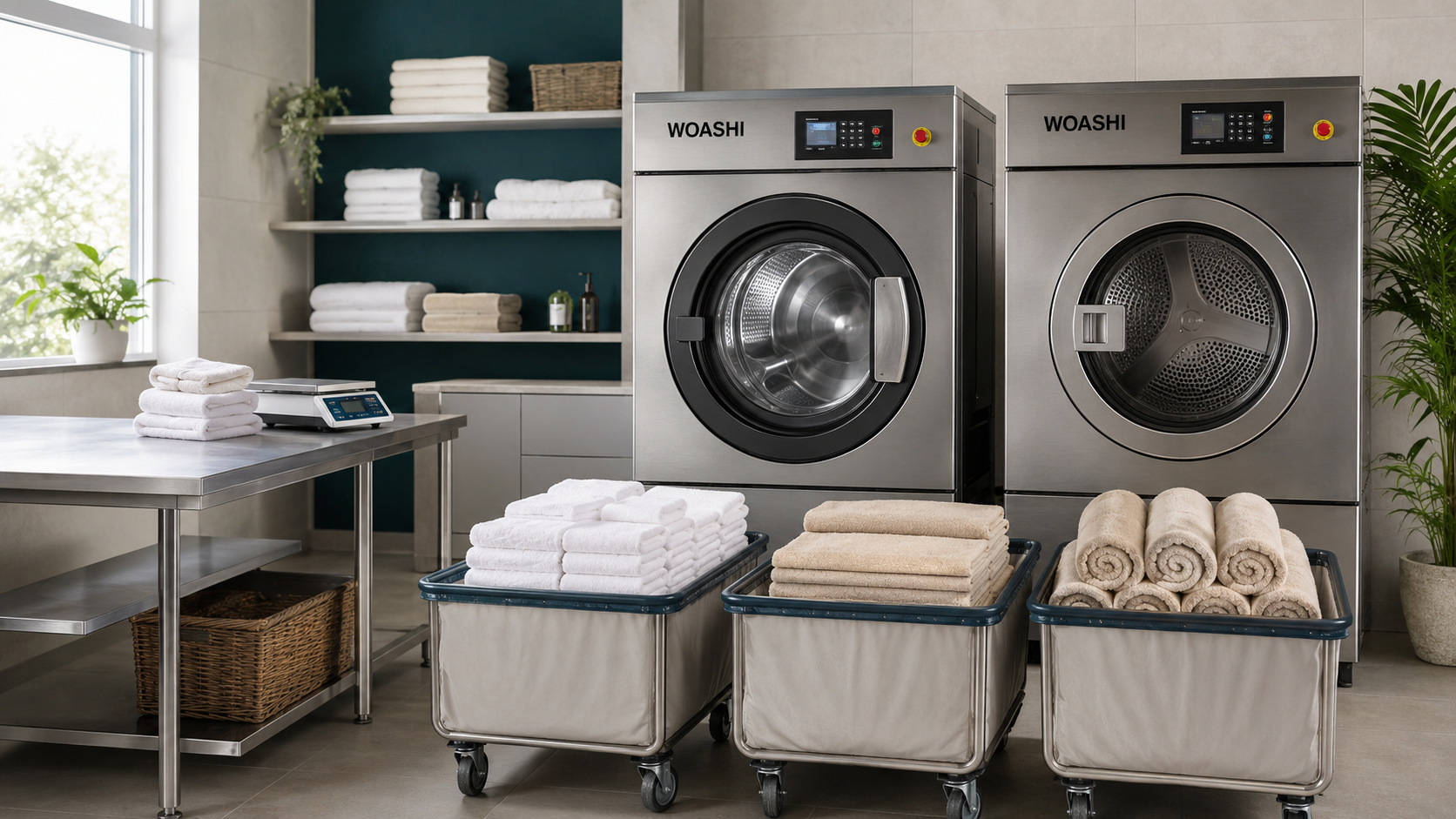 Lựa chọn cấu hình máy giặt sấy phù hợp cho spa