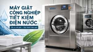 Máy giặt công nghiệp tiết kiệm điện nước WOASHI