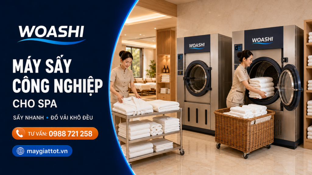 Máy sấy công nghiệp cho spa WOASHI