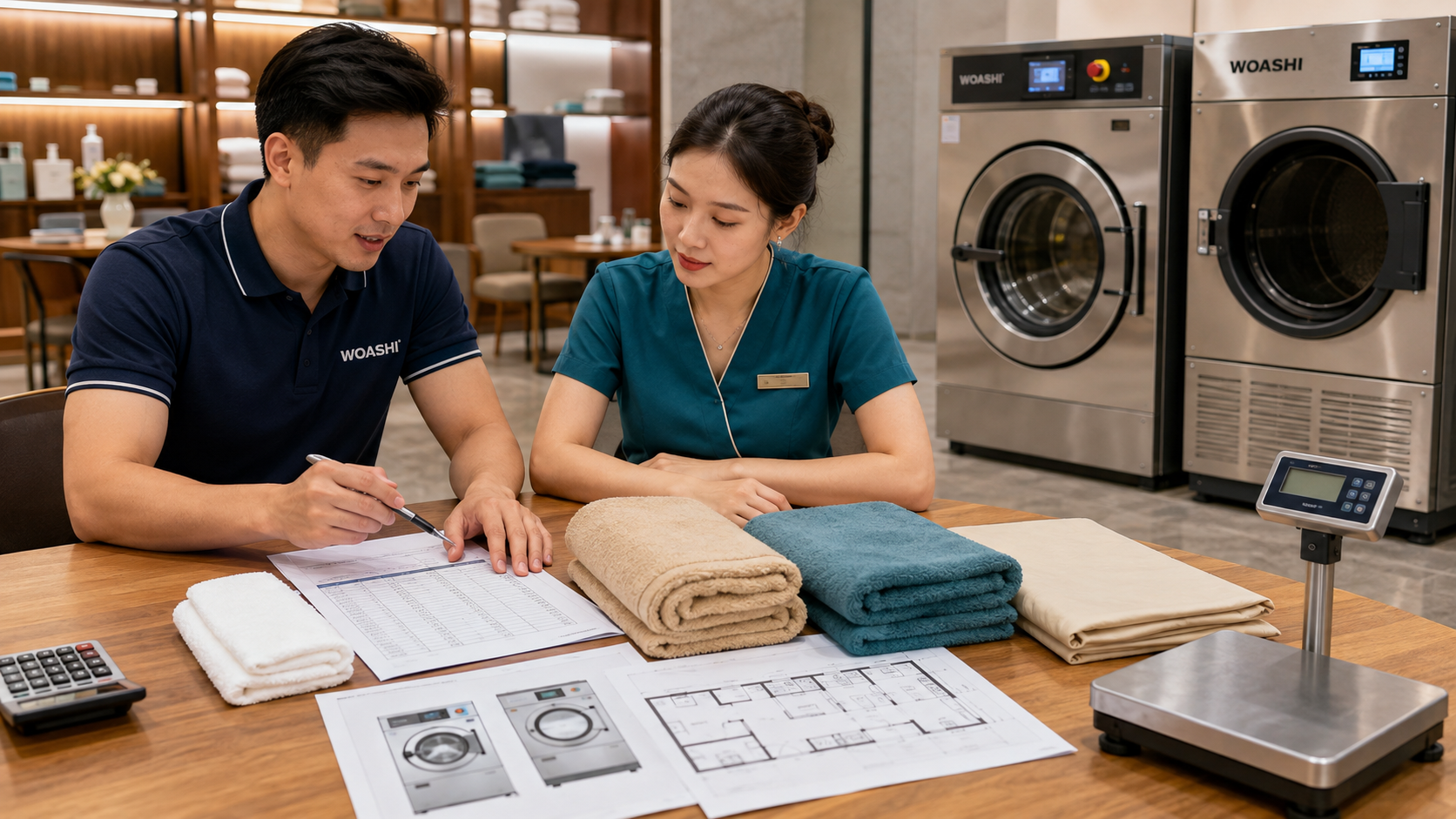 Tư vấn giải pháp giặt khăn spa chuyên nghiệp